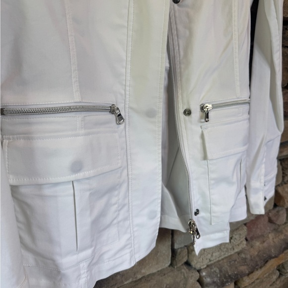 Anatomie Kenya Safari Jacket White Size M - Picture 8 of 9